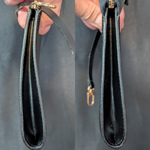 LOUIS VUITTON Black Epi Leather Accessories Pochette 24 Bag - Picture 7 of 15